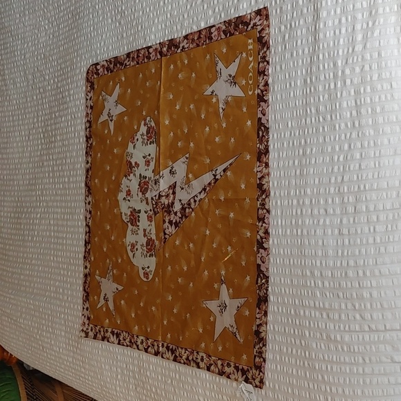 NWT COACH GLAM ROCK LAME BANDANA ONE SIZE - Picture 4 of 10